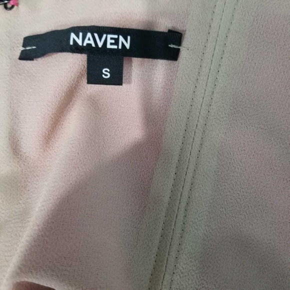 Naven 100% Silk Pink Mini Dress -Size S - Picture 4 of 5